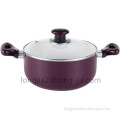 LJ Forge Aluminum Non-stick Soup Pan- Cookware